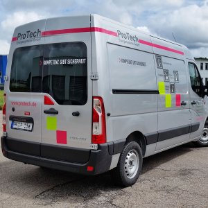 Werbetechnik, Fahrzeug- und <br> Folienbeschriftung