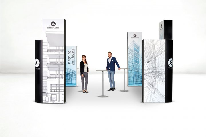 Expolinc Beispielstand Architektur