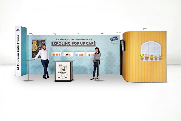 Expolinc Beispielstand Café